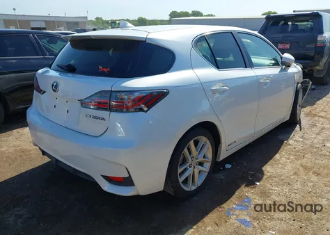 2014 Lexus Ct 200H z USA, uszkodzony, nr VIN JTHKD5BH7E2205354